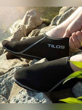 TILOS 3mm Short Neoprene Water Socks - 2XL Size 12.5-13 US Men’s